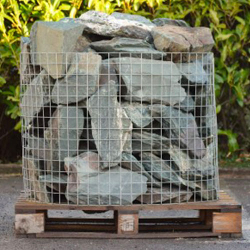 Green Slate Rockery